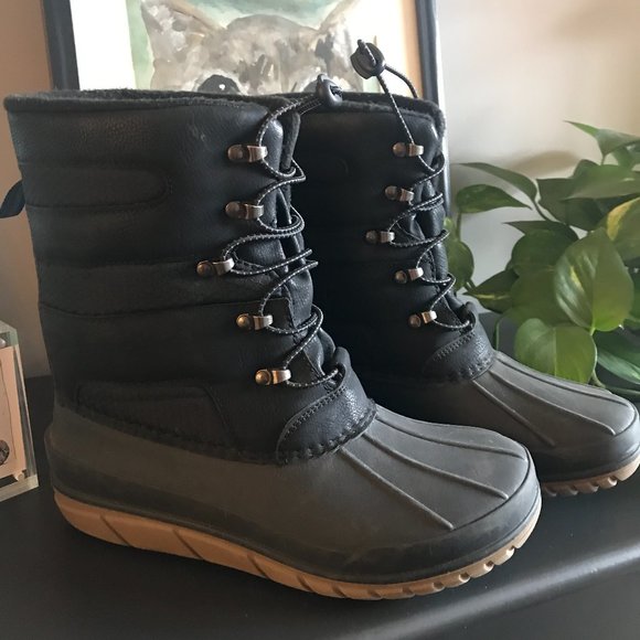 High Sierra Other - High Sierra Blaine Winter Black Boots Size 5M